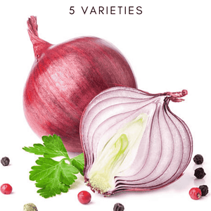 The Onion Garden Starter Pack - 5 Individual Seed Packets