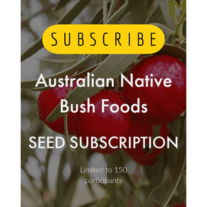 The Seed Club *Australian Native Bush Foods* Monthly Seed Subscription