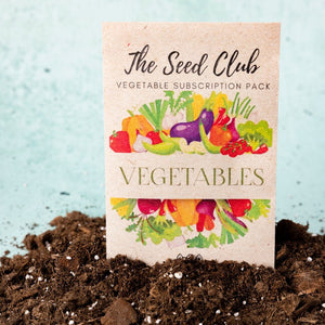 2 years PREPAID ~ The Seed Club *Vegetable* Monthly Seed Subscription