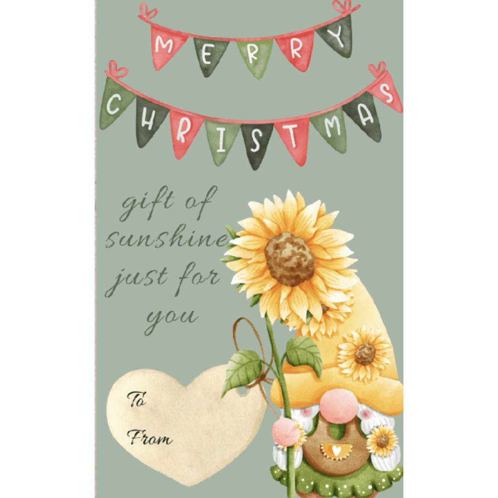 personalised flower seeds Thankyou - Personalised Custom Seed Packet - Class Gift - Work Gift